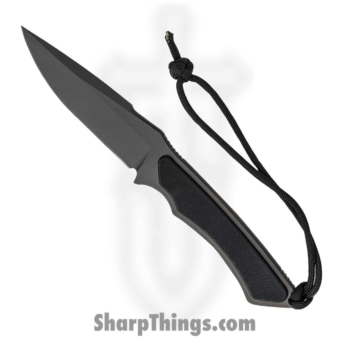 Spartan Blades - SB17BKBKKYBK - Phrike - Fixed Blade Knife - CPM Stainless Coated Swedged Drop Point - G10 - Black