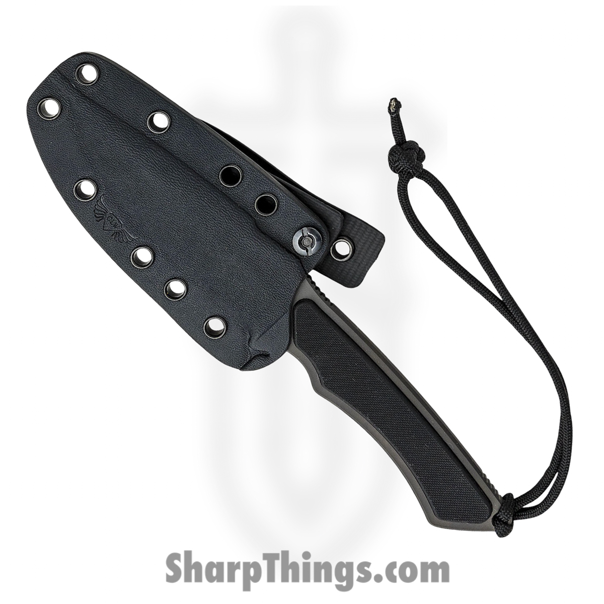 Spartan Blades - SB17BKBKKYBK - Phrike - Fixed Blade Knife - CPM Stainless Coated Swedged Drop Point - G10 - Black - Image 3