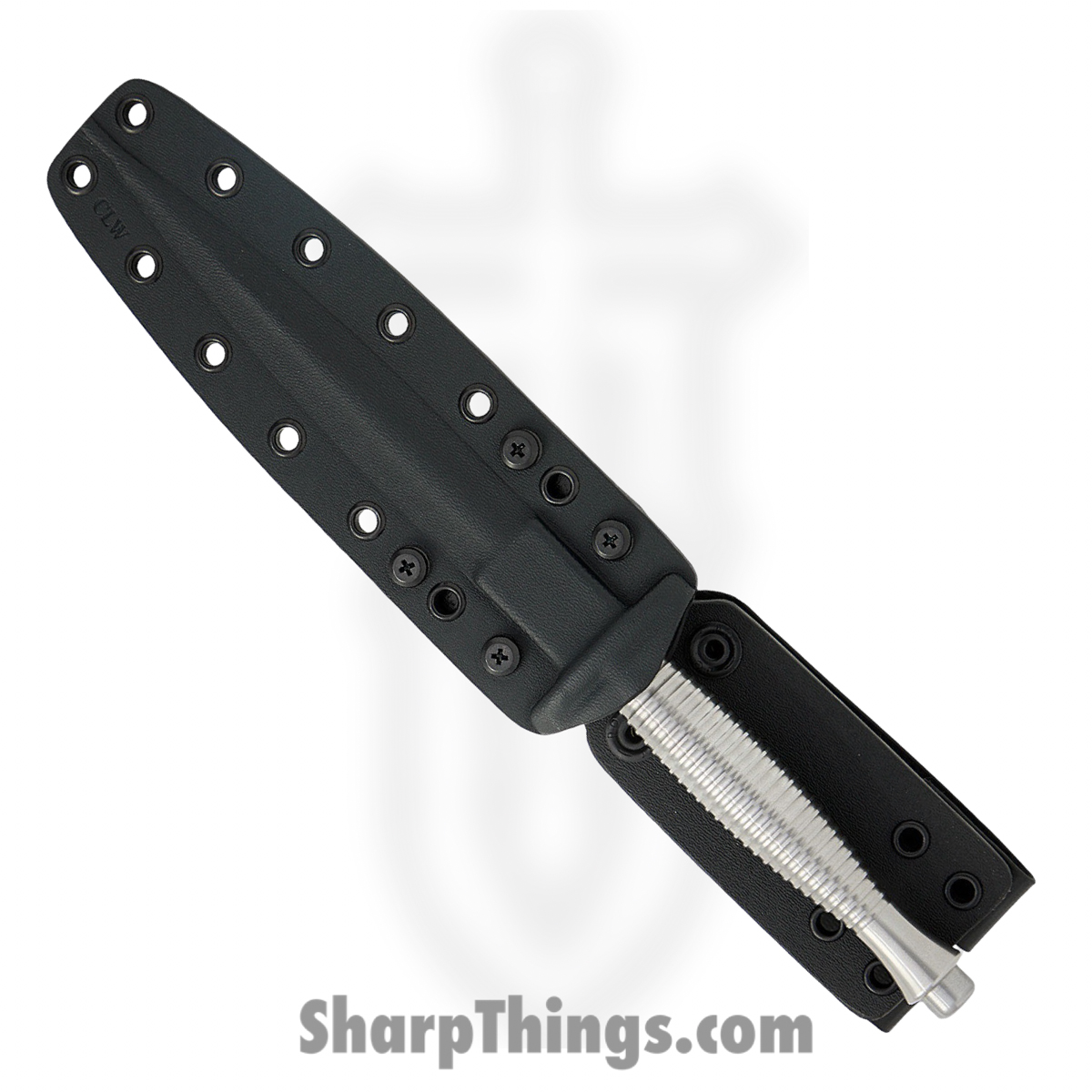 Spartan Blades - SB60SSSSKYBK - Spartan Ronin F/S - Fixed Blade Knife - CPM Stainless Satin D/E Dagger - Stainless Steel - Silver - Image 3
