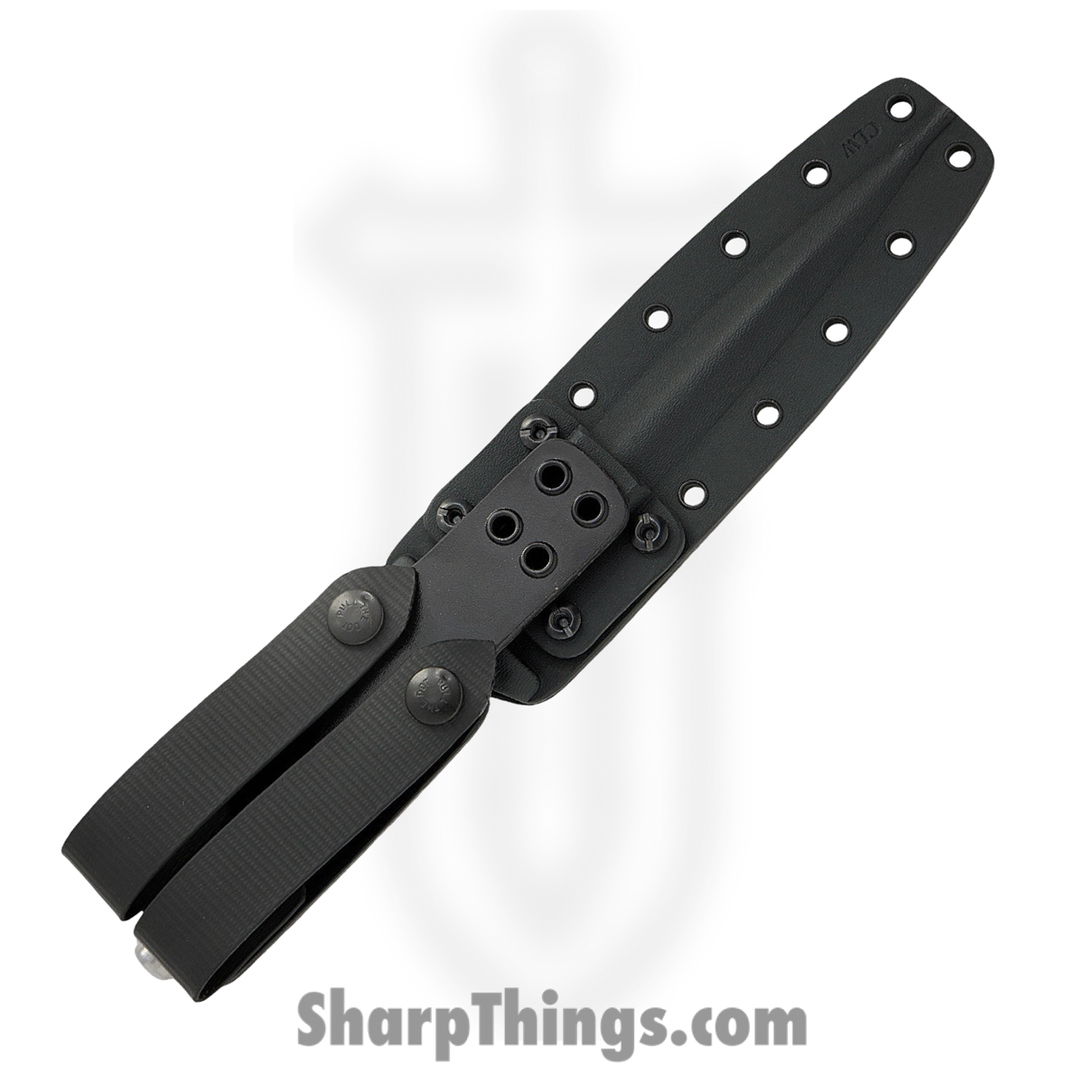 Spartan Blades - SB60SSSSKYBK - Spartan Ronin F/S - Fixed Blade Knife - CPM Stainless Satin D/E Dagger - Stainless Steel - Silver - Image 4