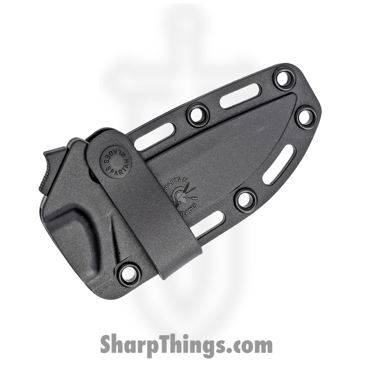Spartan Blades - SBSL004BKBK - Alala - Fixed Blade Knife - 1095 Cro-Van Coated Drop Point - Canvas Micarta - Black - Image 4