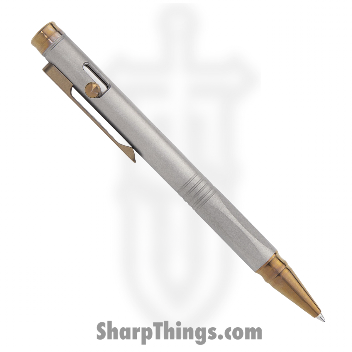 Spartan Blades - SP2BZ - Graphi Pen - Satin - Titanium - Silver Bronze