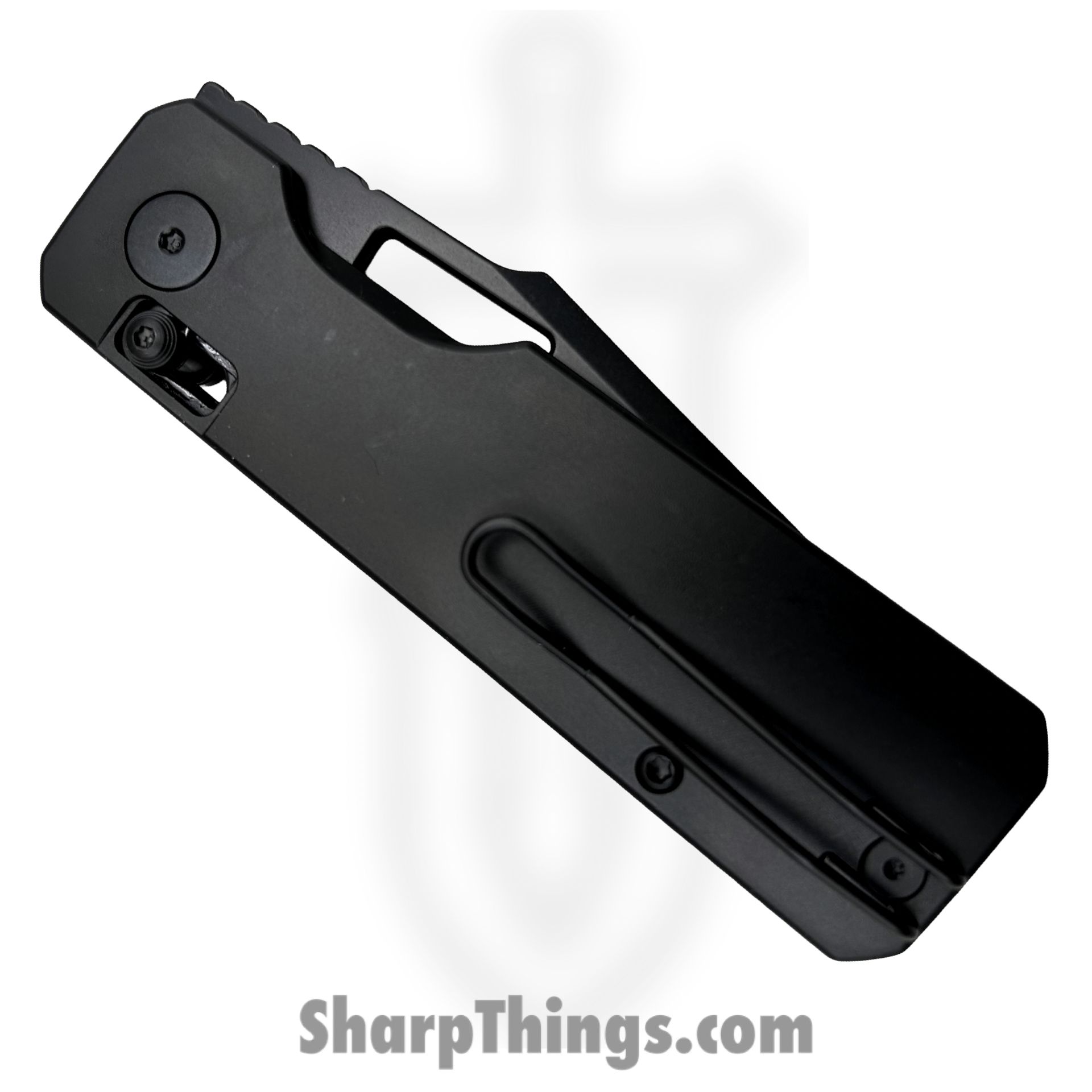 Vero Engineering - VE-AuBkBkDP - Aura - Folding Knife - 14C28N Coated Drop Point - Aluminum - Black - Image 4