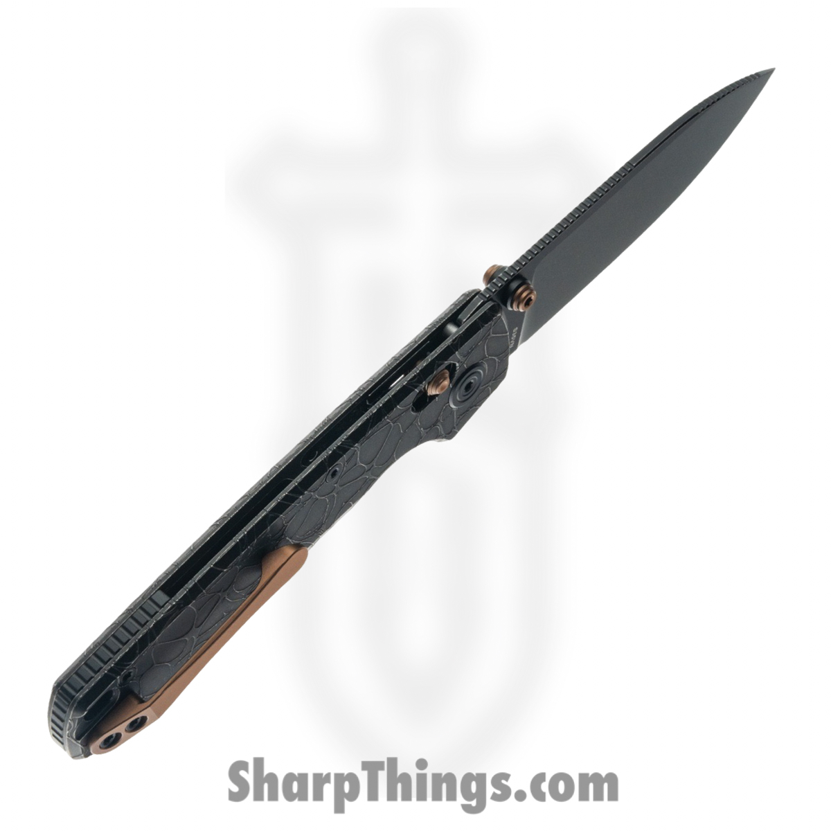 Vosteed - VOSA4509 - Raccoon Slim - Folding Knife - S35VN Coated Drop Point - Titanium - Black - Image 5