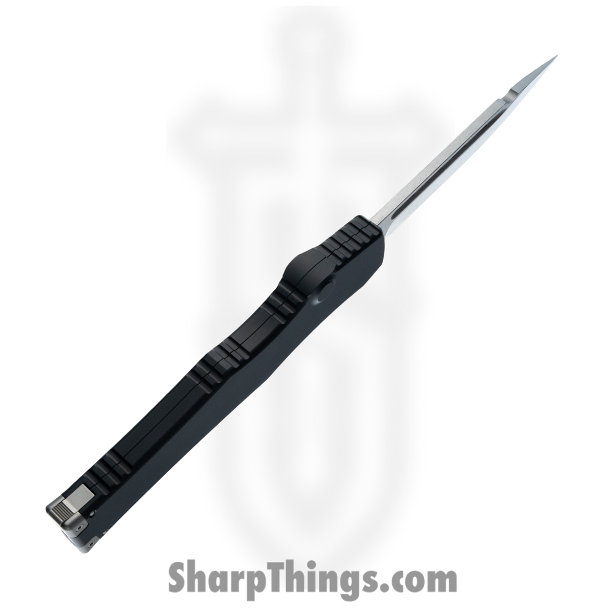 Microtech - 1350-10MS1 - Halo VII Marfione Select - OTF Auto - M390MK Stonewash Clip Point - Aluminum - Black - Image 7