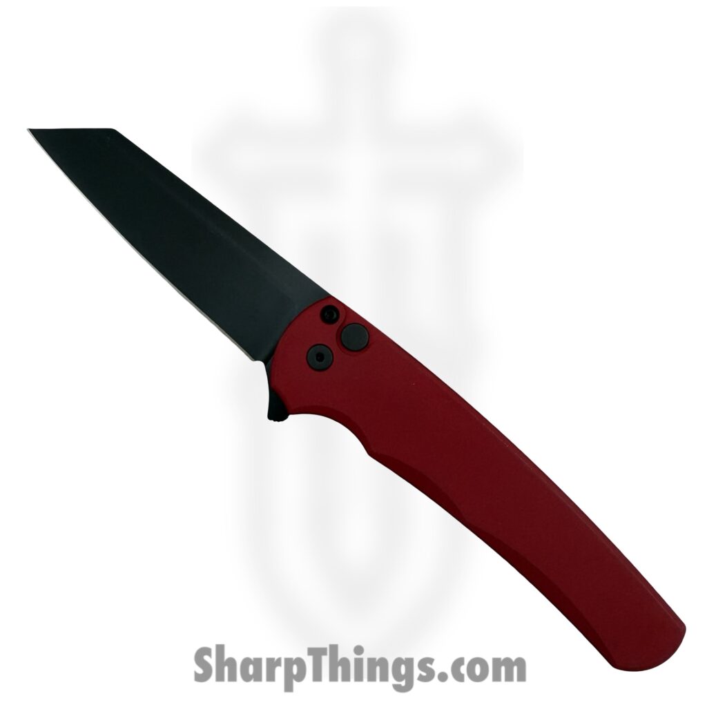 ProTech – 5403-Red – Malibu – Folding Knife – CPM MagnaCut Coated Reverse Tanto – 7075 Aluminum – Red
