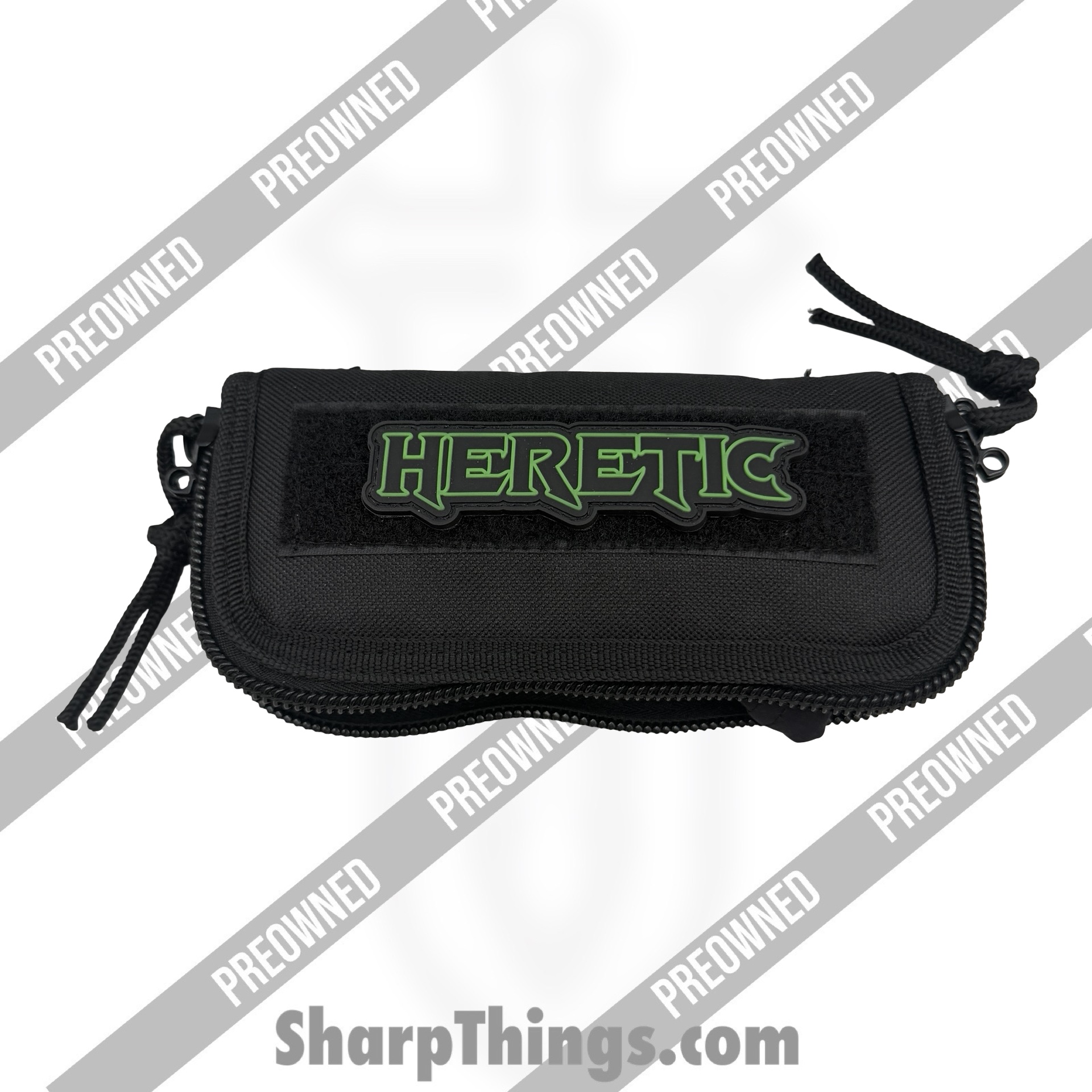 Heretic Knives - POBB-31 - Preowned Medusa Custom HCUSTOM-106 - Automatic Knife - ELMAX Mirror Polish Tanto - Abalone - Abalone|Bronze - Image 8
