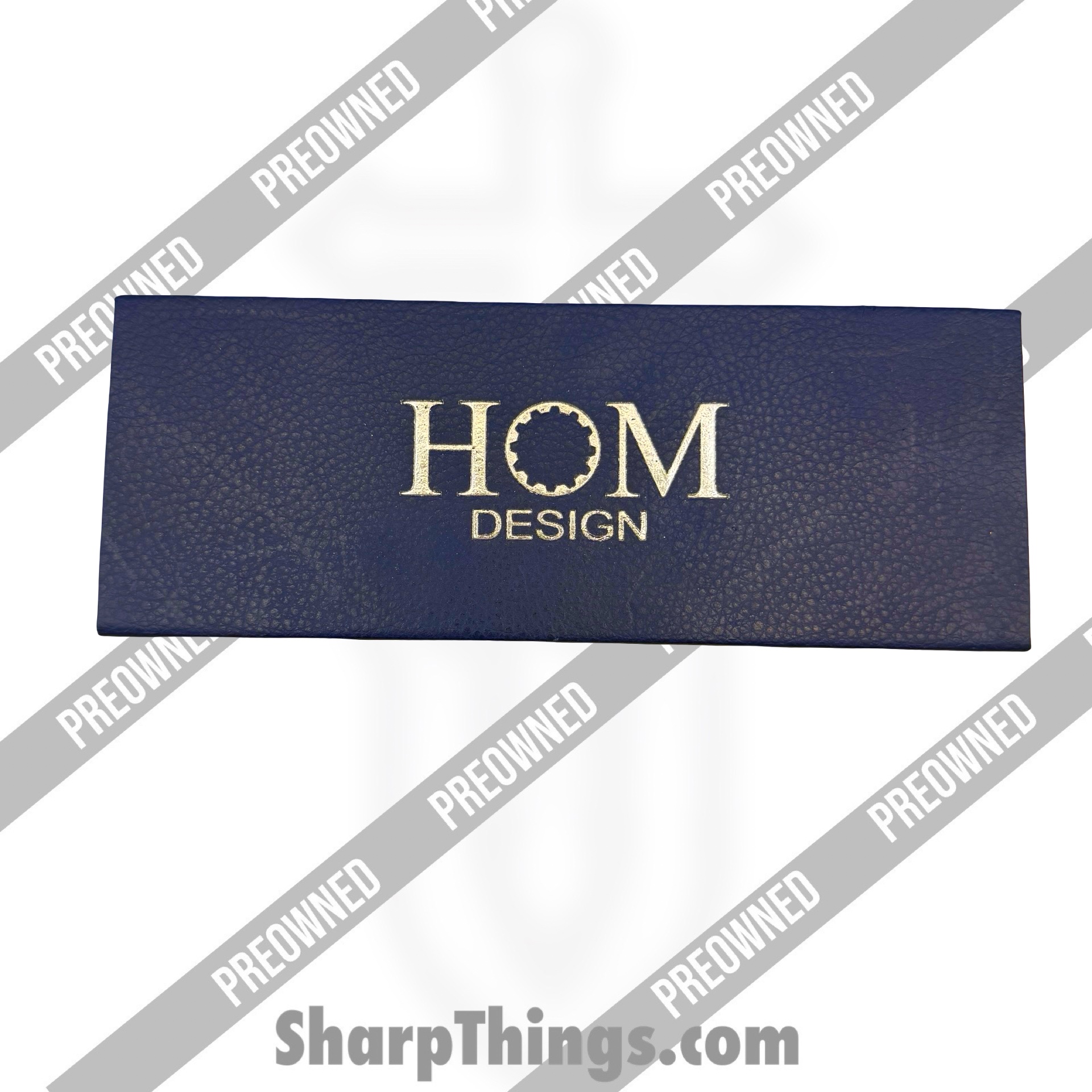 HOM Designs - POBB-32 - Preowned Basilisk-R - Balisong - 154CM Black Recurve - G-10 - Black - Image 3