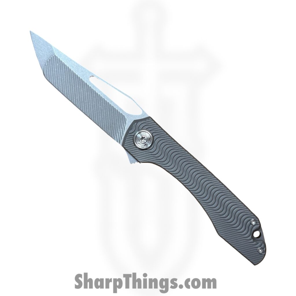 Simeon – SCKUNTO826 – UnTo S milling – Folding Knife – S35VN Stonewash Tanto – Titanium – Natural